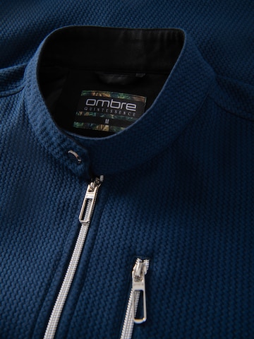 Ombre Between-season jacket in Blue