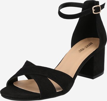 ABOUT YOU Sandals 'Dina' in Black: front