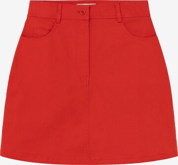 Thinking MU Skirt ' Marsha ' in Red: front