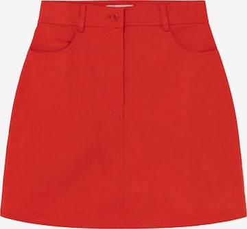 Thinking MU Skirt ' Marsha ' in Red: front