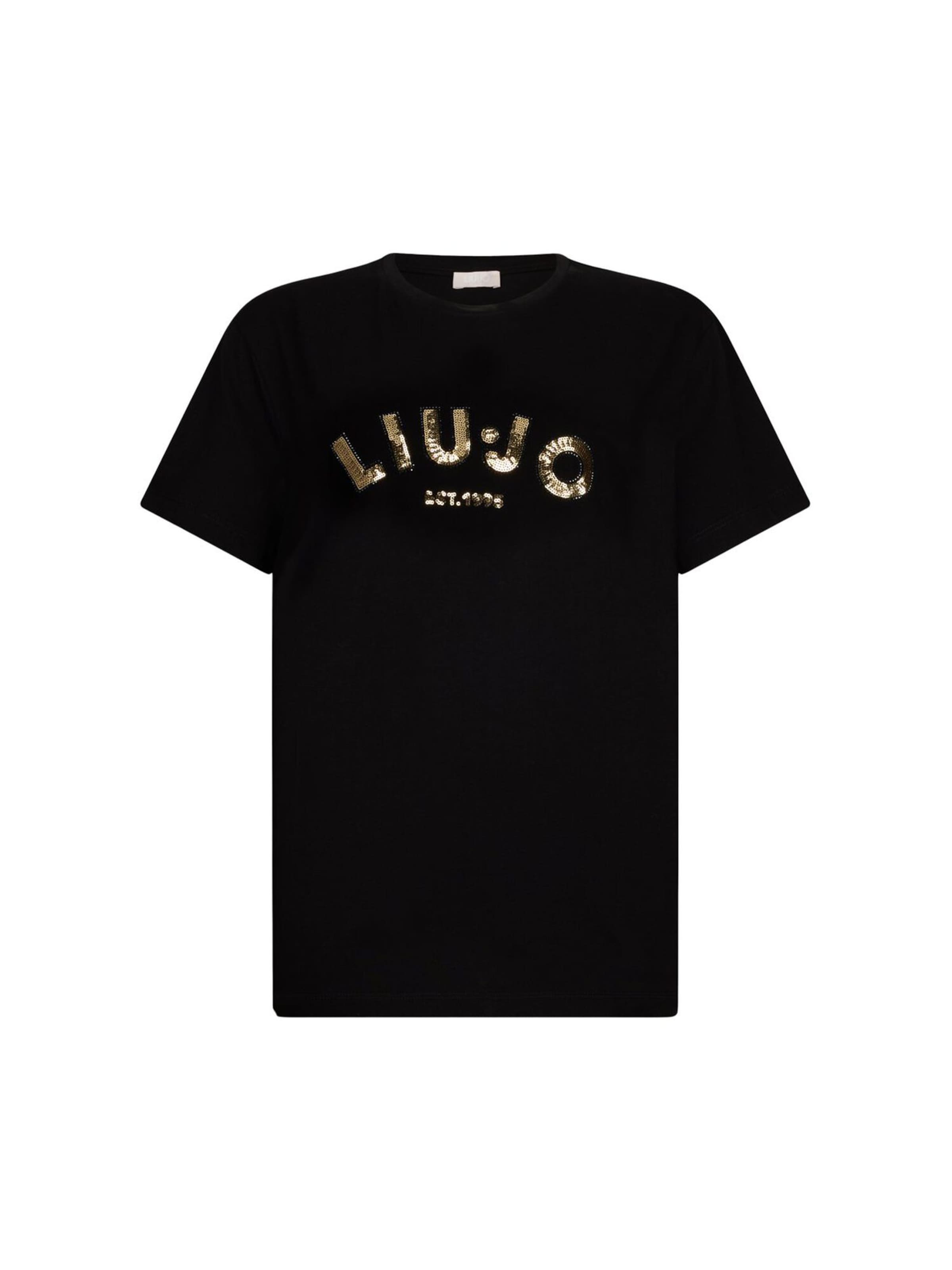 Liu Jo Póló 'LiuJoBetter' - fekete: elől