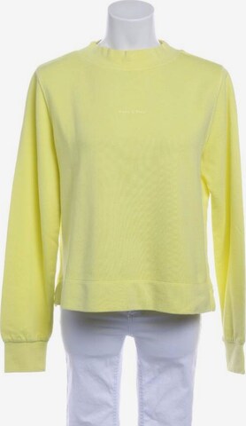 Marc O'Polo Sweatshirt & Zip-Up Hoodie in M in Yellow: front