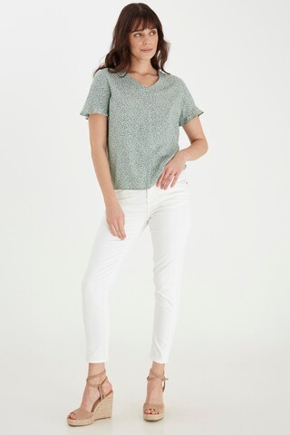 Camicia da donna di Fransa in verde