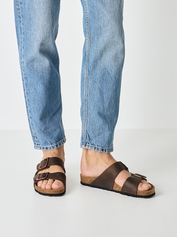 Mule Tamaris en marron