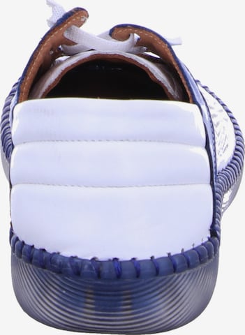 MANITU Athletic Lace-Up Shoes in White