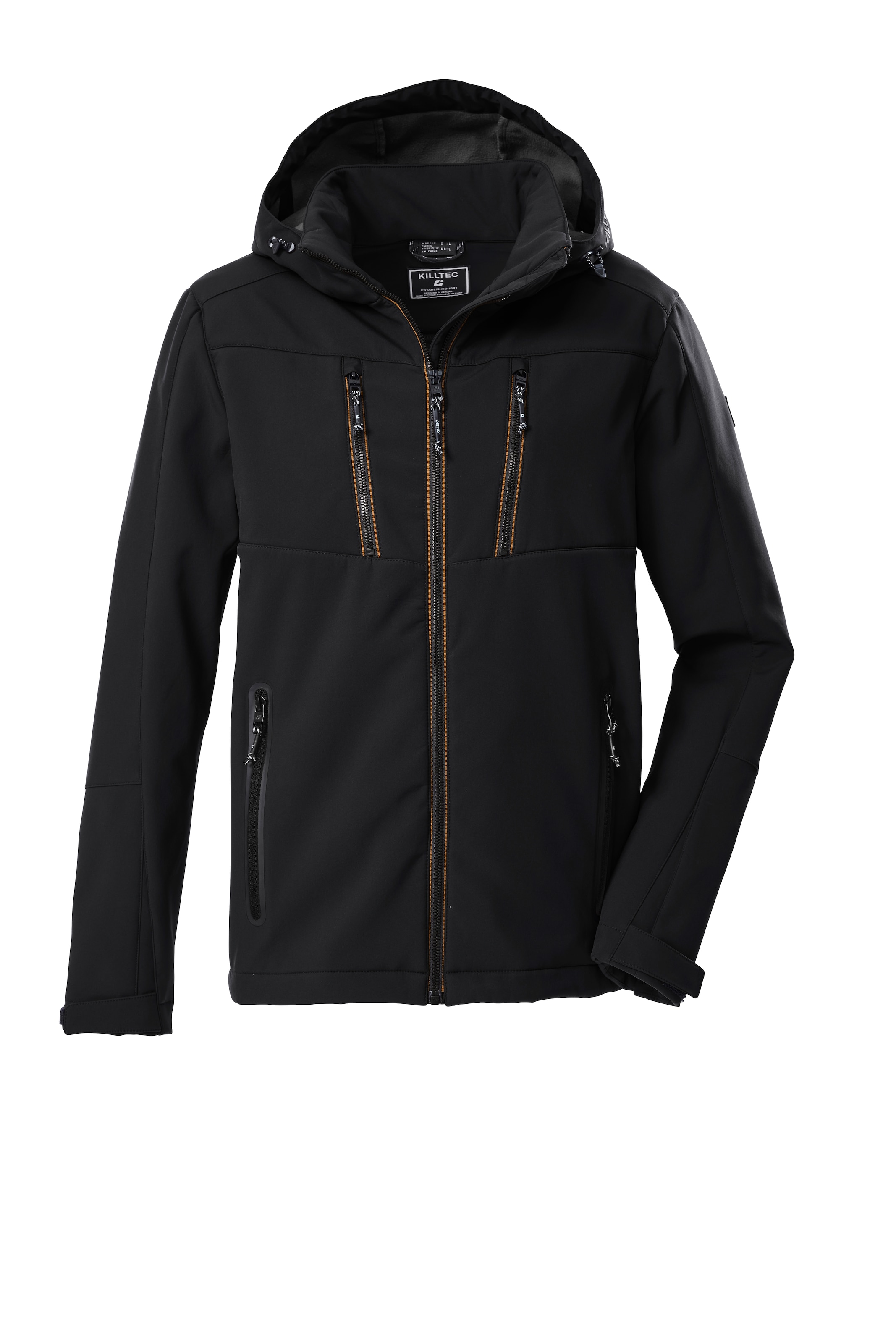 KILLTEC Performance Jacket in Black: front