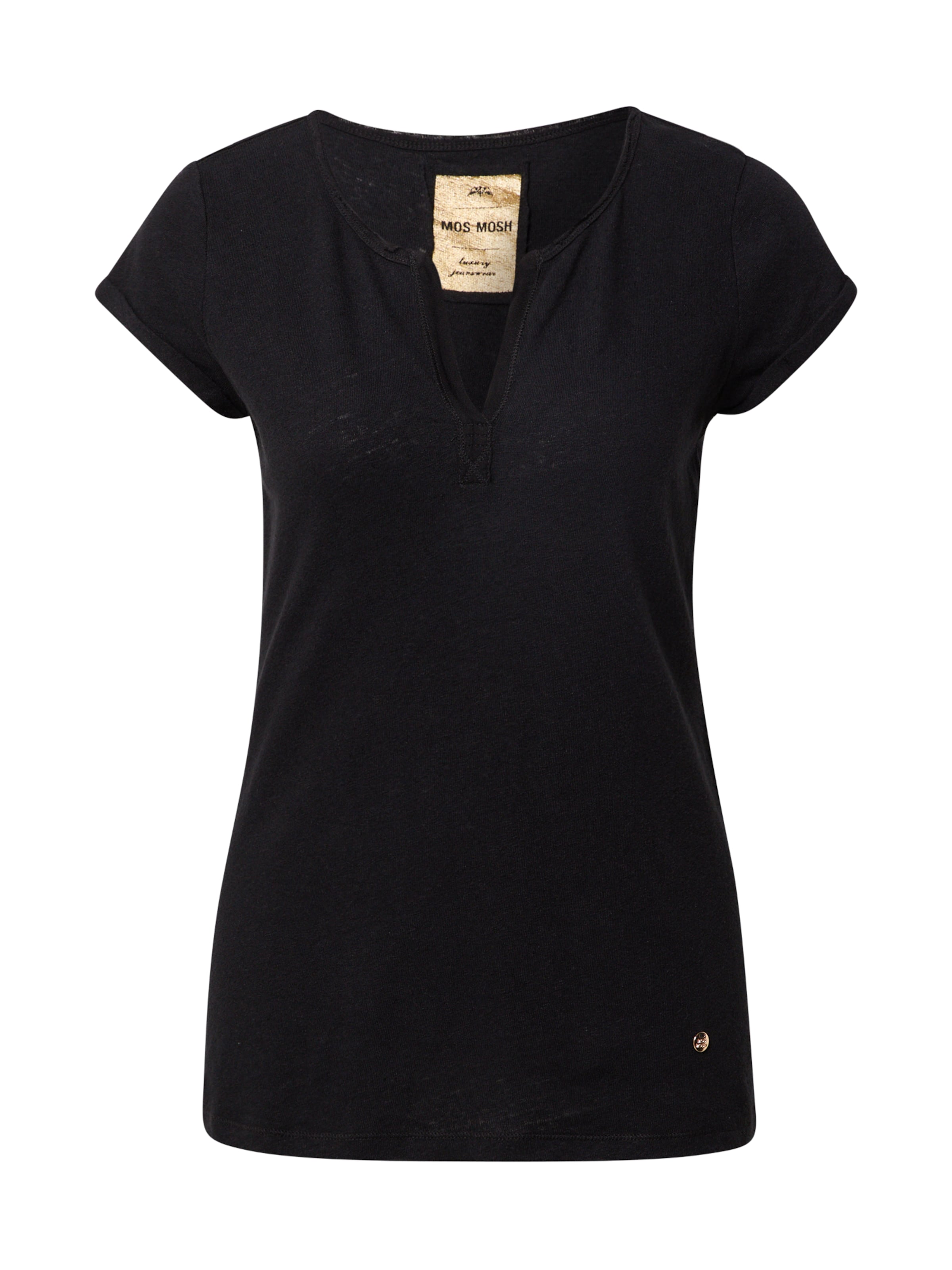 Maglietta di MOS MOSH in nero: frontale