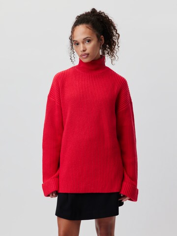 Pullover 'Luisa' di LeGer by Lena Gercke in rosso: frontale