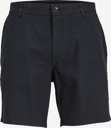 JACK & JONES Lærredsbukser 'ACE SUMMER' i sort: forside