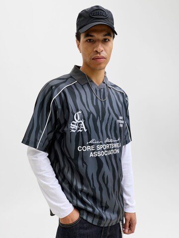 JACK & JONES Poloshirt in Schwarz