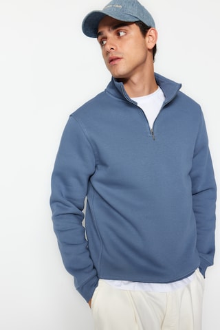 Trendyol Sweatshirt in Blau: Vorderseite