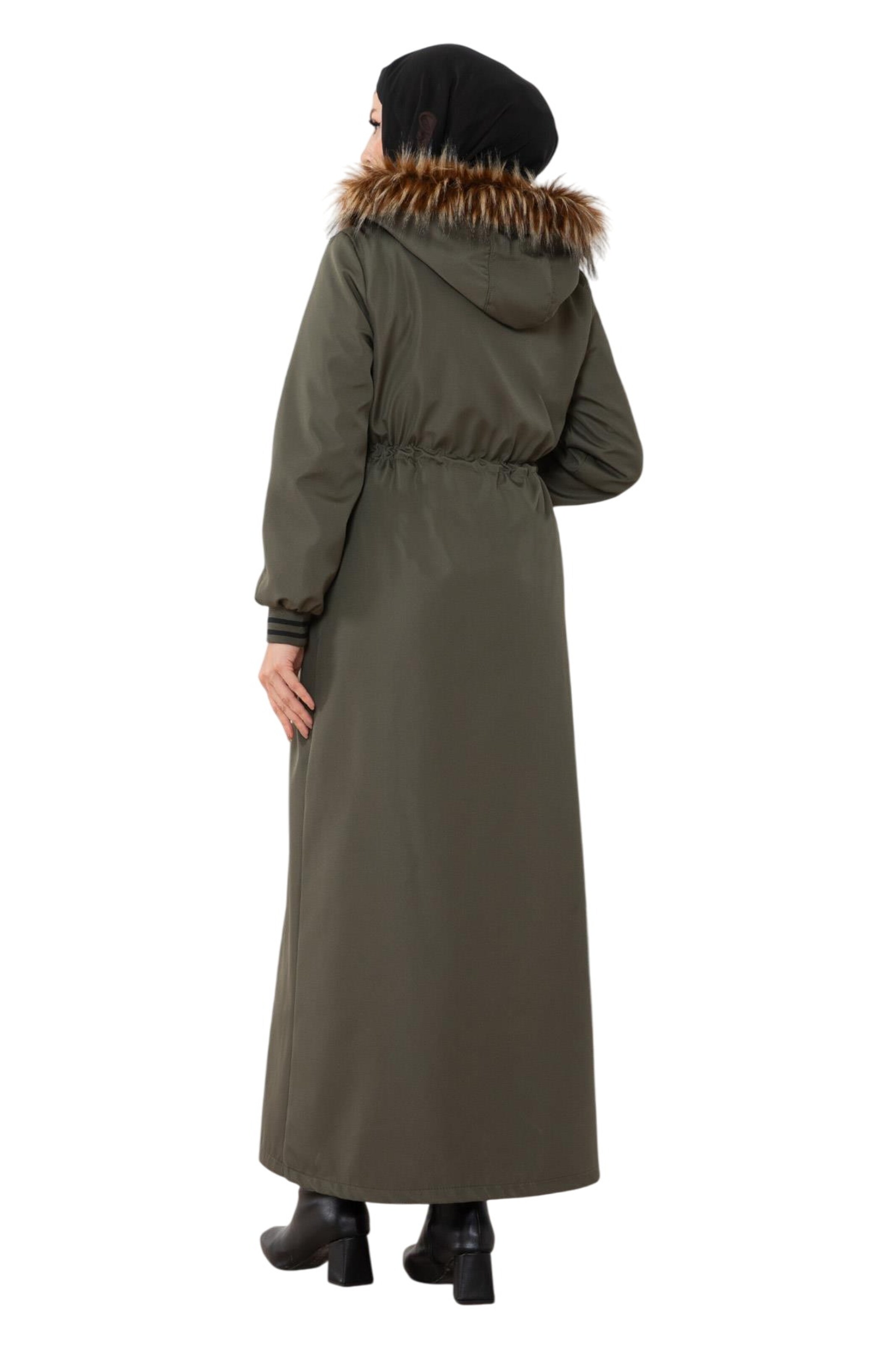 Parka d’hiver MODAMIHRAM en vert