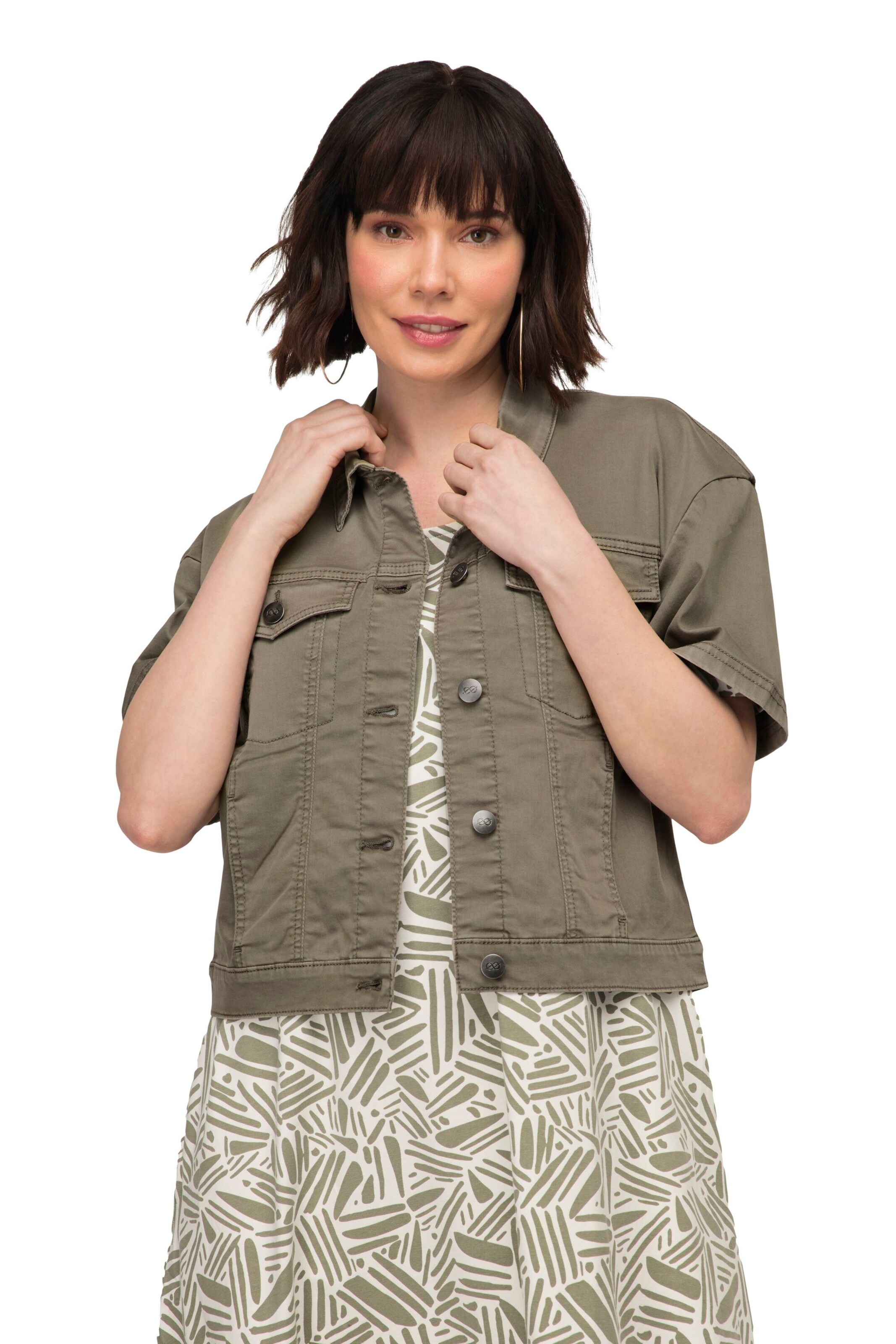 LAURASØN Übergangsjacke in Braun: Vorderseite