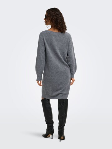 JDY Knit dress 'BRILLIANT ' in Grey
