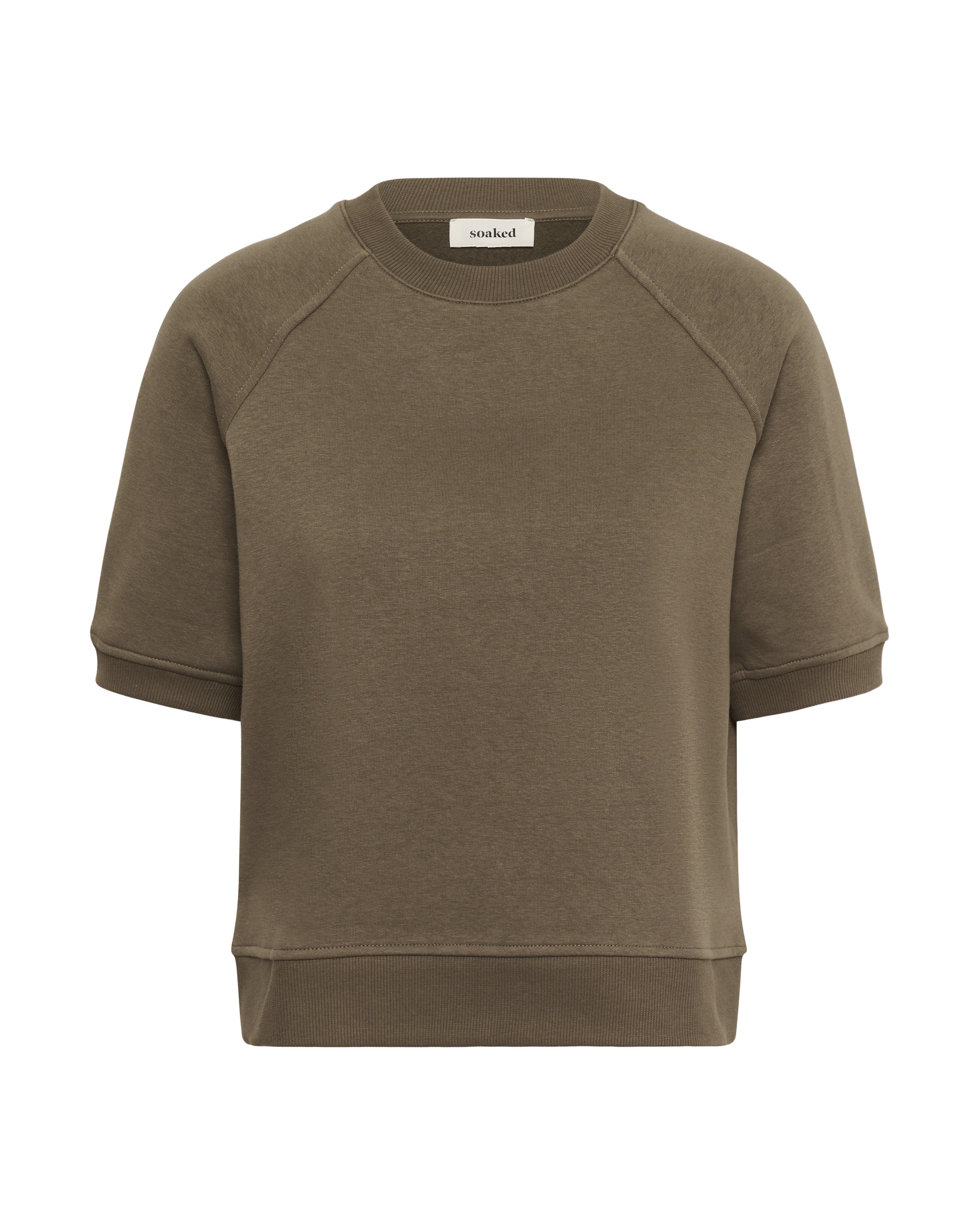 SOAKED IN LUXURY Sweatshirt i brun: forside