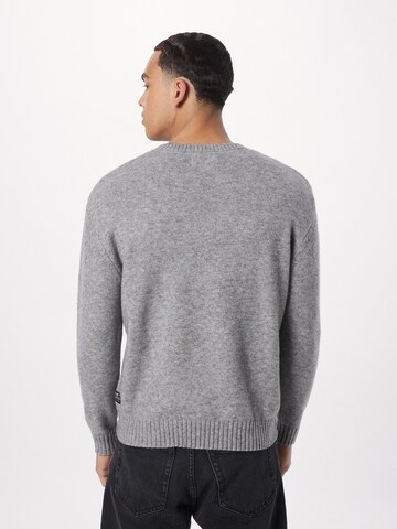 REPLAY Sweater 'Mesh' in Grey