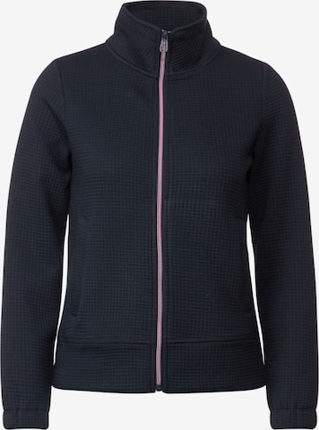 CECIL Sweatjacke in Blau: predná strana