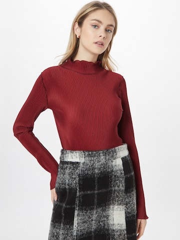 Gina Tricot Shirt 'Alis' in Rood: voorkant