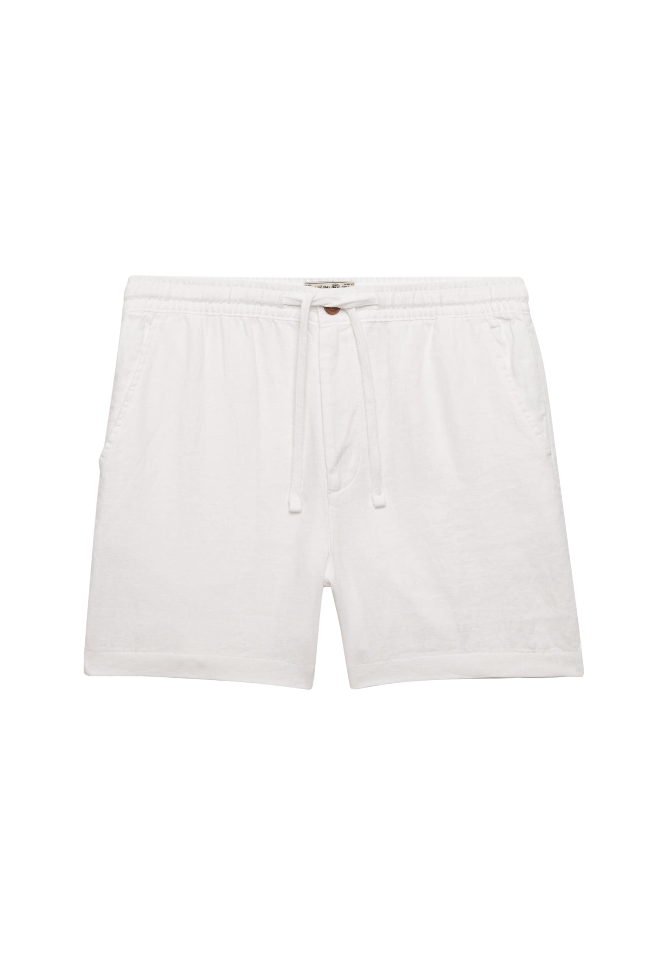 Superdry & Co Broek 'The Merchant Store' in Wit: voorkant