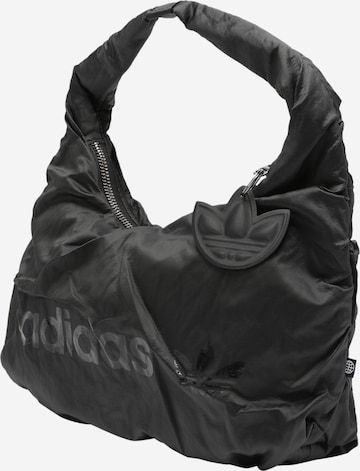 ADIDAS ORIGINALS - Bolso de hombro 'Satin Small Shoulder' en negro: frente