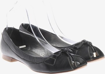 AIGNER Halbschuhe 38,5 in Schwarz: Vorderseite