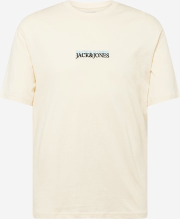 JACK & JONES Тениска 'LAFAYETTE' в бежово: отпред