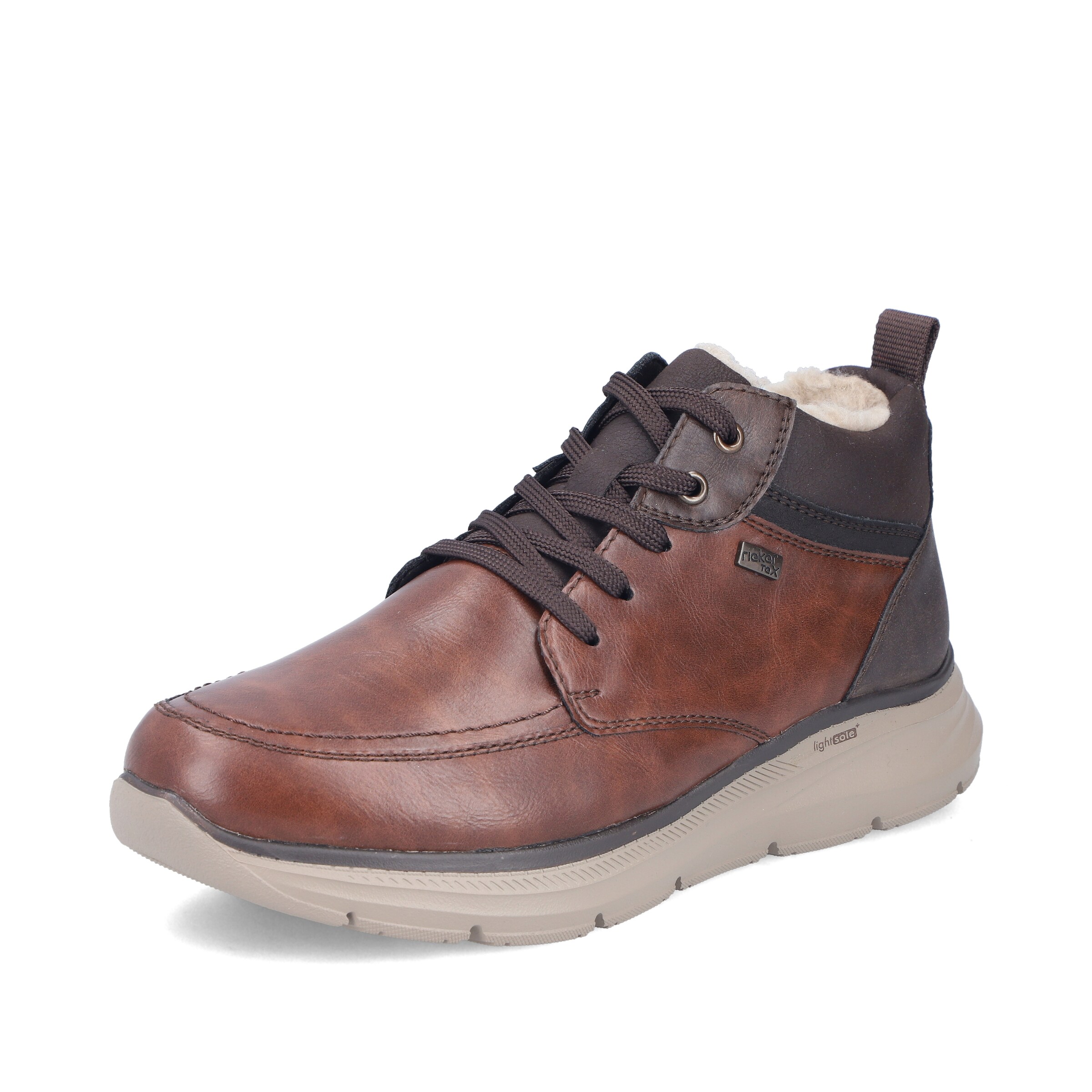 Rieker Boots  ' B1824 ' in Braun: Vorderseite