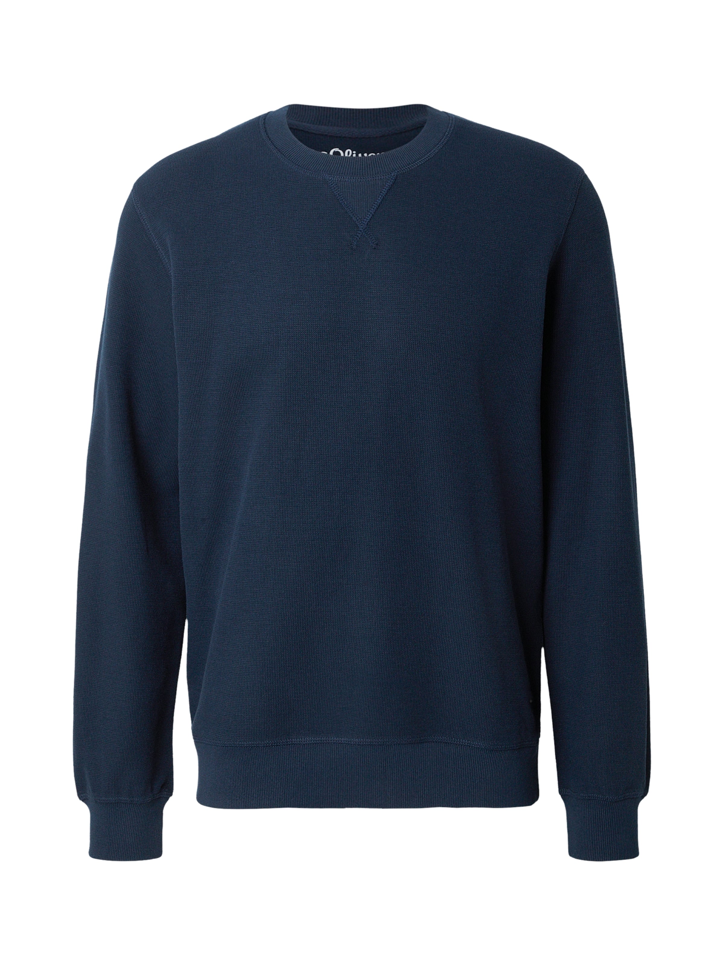 s.Oliver Sweatshirt in Blau: Vorderseite