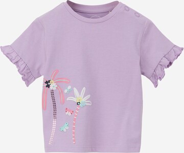 T-Shirt s.Oliver en violet : devant