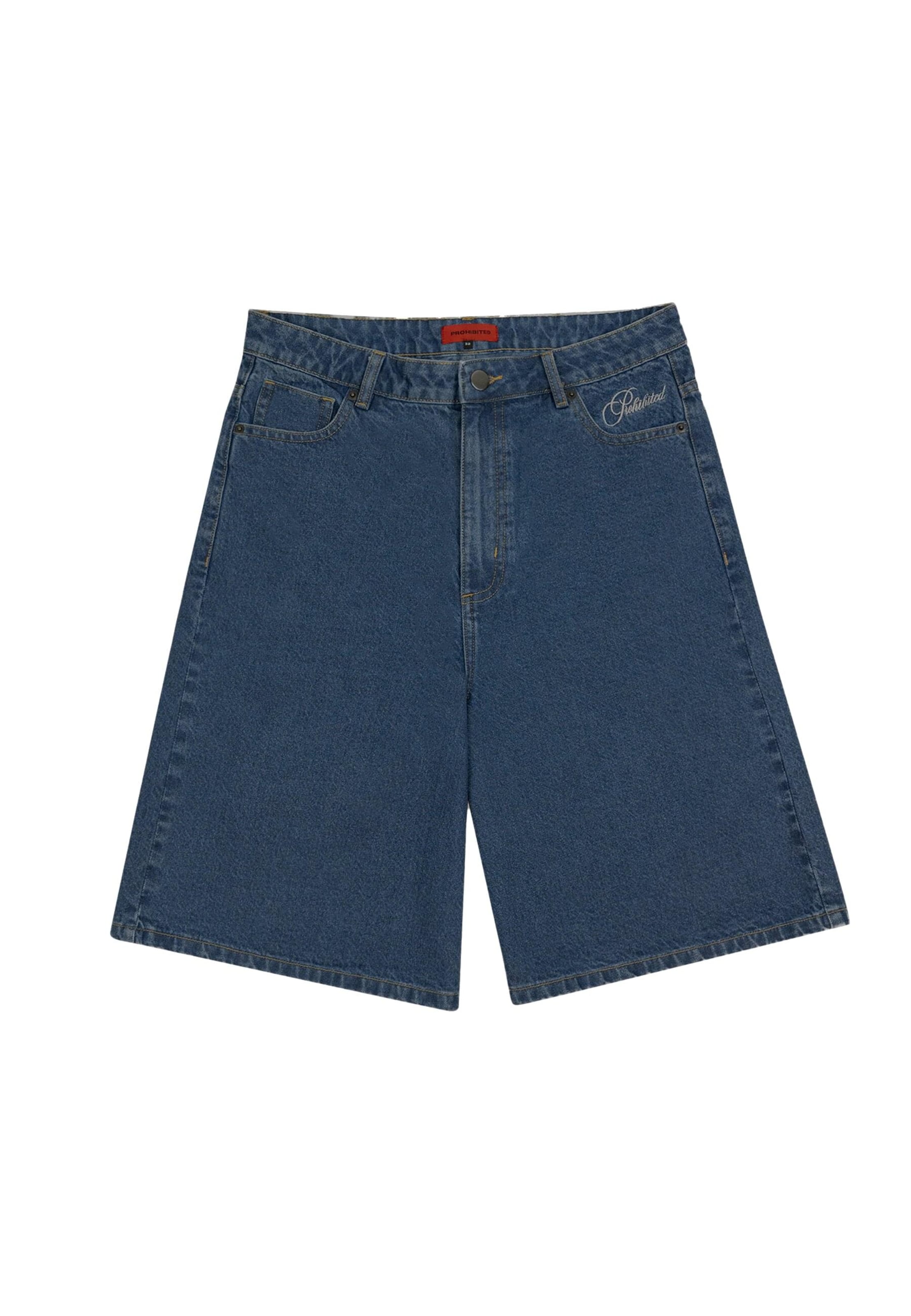 Wide leg Jeans 'SoHo' di Prohibited in blu: frontale