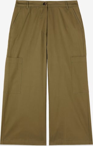 Baggy Pantaloni di oltre in verde: frontale