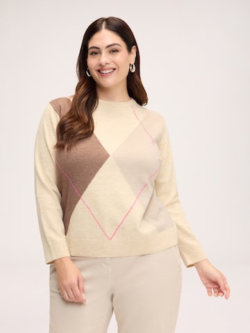 Fiorella Rubino Trui in Beige