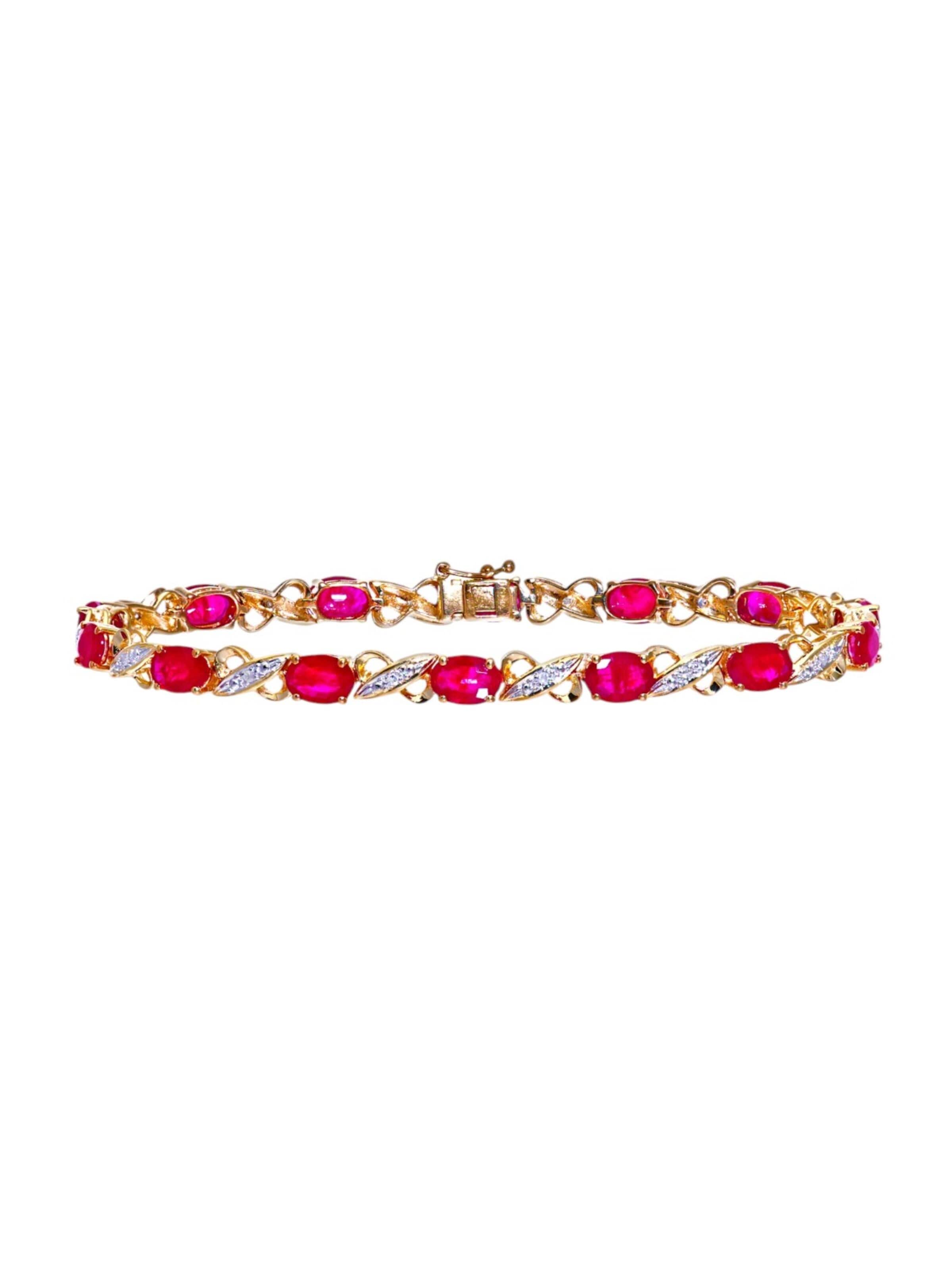 DIAMANT LETERNEL - Pulsera en oro: frente