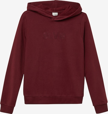 Sweat s.Oliver en rouge : devant