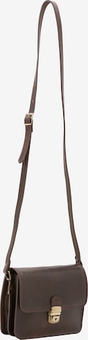 Viola Castellani Schoudertas in Bruin: voorkant