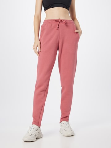 Coupe slim Pantalon de sport 'All Szn Fleece Tapered' ADIDAS SPORTSWEAR en rouge : devant