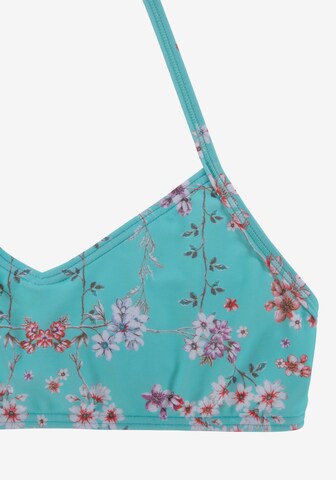 SUNSEEKER Bustier Bikini in Blauw