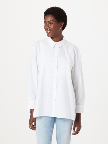 River Island Blouse in White: front