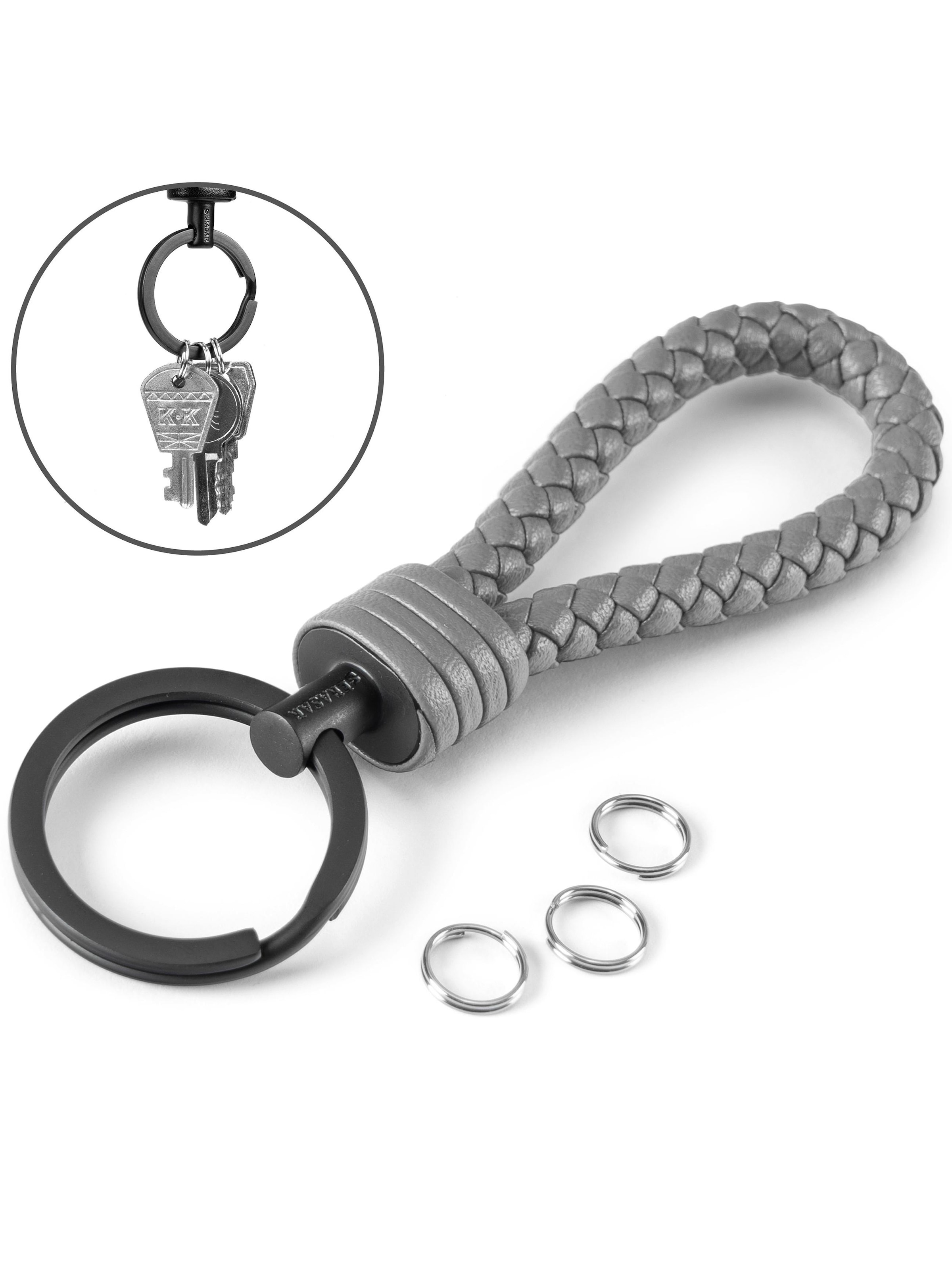 Porte-clés 'Strong' SERASAR en gris