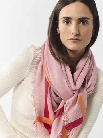 Foulard CODELLO en rose : devant