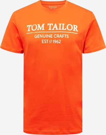TOM TAILOR T-Shirt in Rot: predná strana