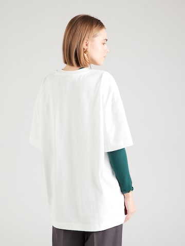T-shirt oversize 'New Mexi' TOPSHOP en blanc
