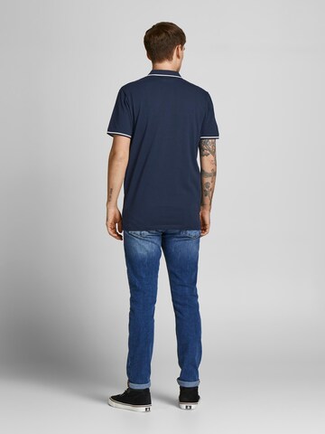 JACK & JONES Shirt 'Tons' in Blue