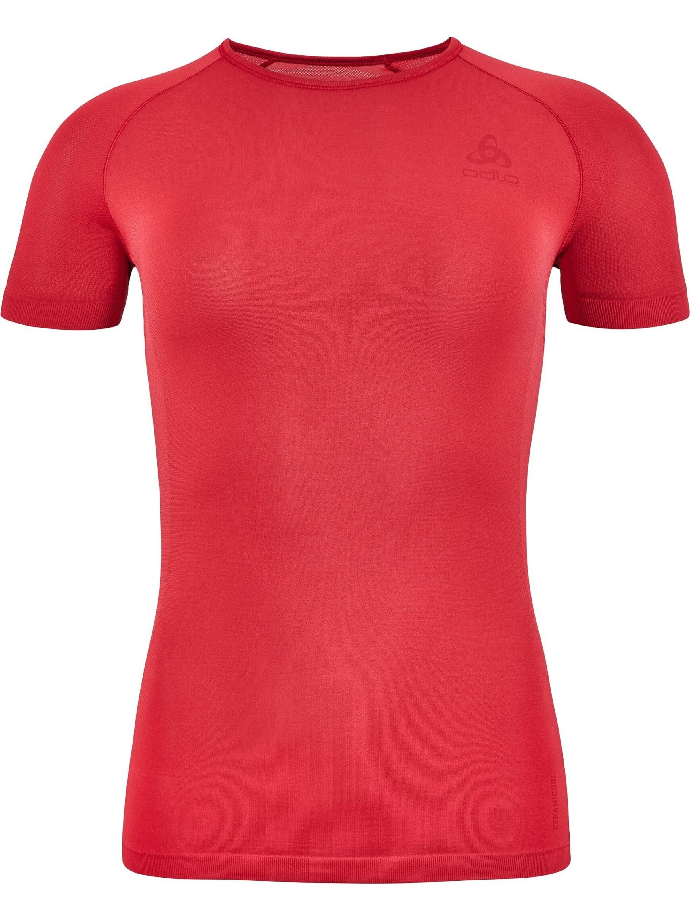 Base Layer 'PERFORMANCE X-LIGHT' ODLO en rouge : devant
