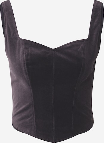 LEVI'S ® Top 'Lennox Corset' in Brown: front