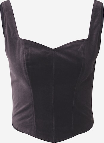 LEVI'S ® Top 'Lennox Corset' - barna: elől