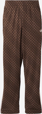 ADIDAS ORIGINALS - Loosefit Pantalón 'FIREBIRD' en marrón: frente