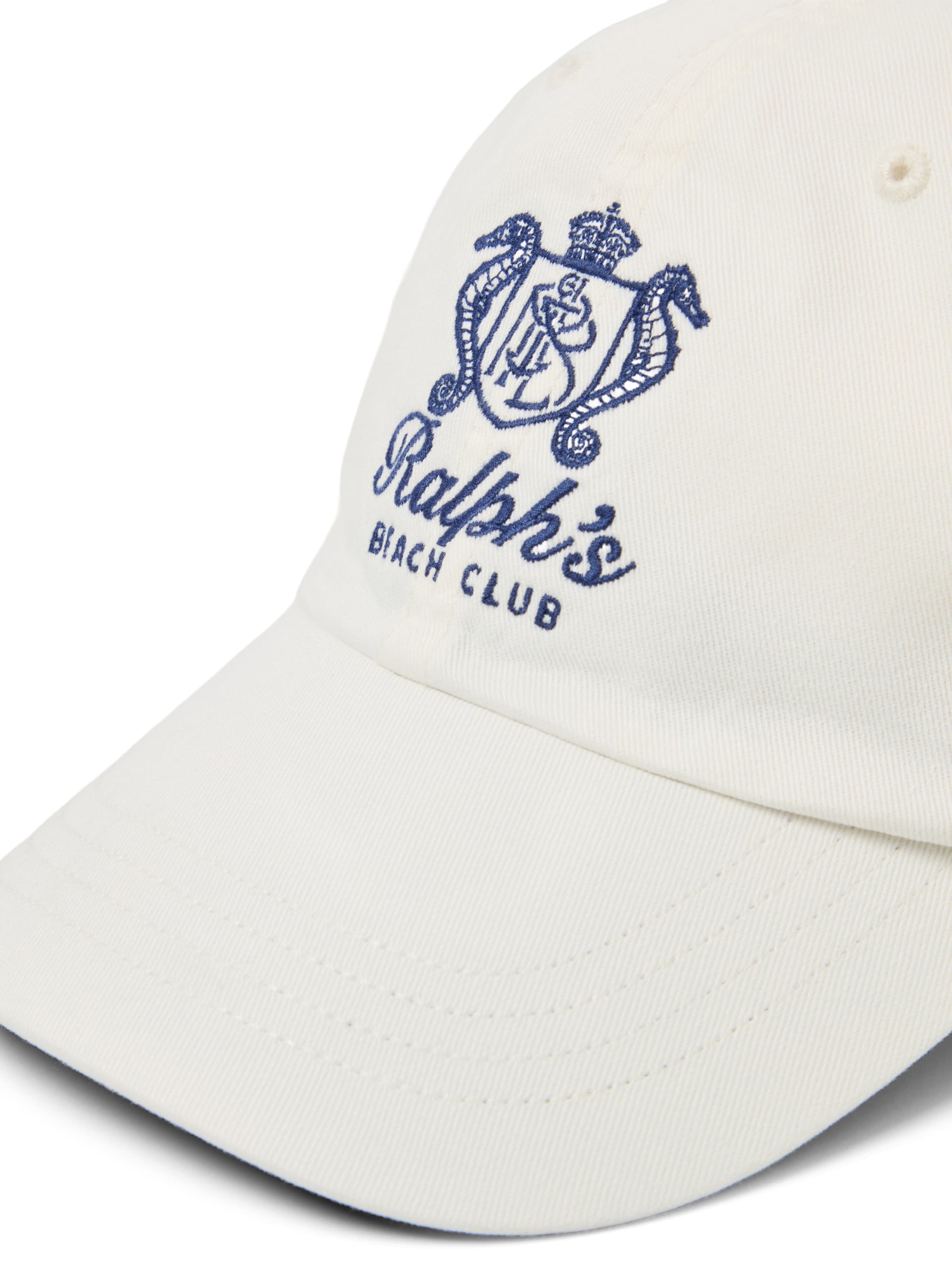 Casquette Polo Ralph Lauren en blanc