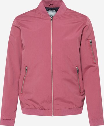 Giacca di mezza stagione di JACK & JONES in rosa: frontale