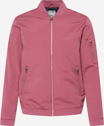 JACK & JONES - Chaqueta de entretiempo en rosa: frente